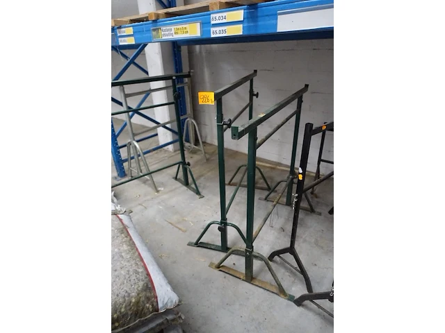 Partij metalen zaagbokken - afbeelding 4 van  6
