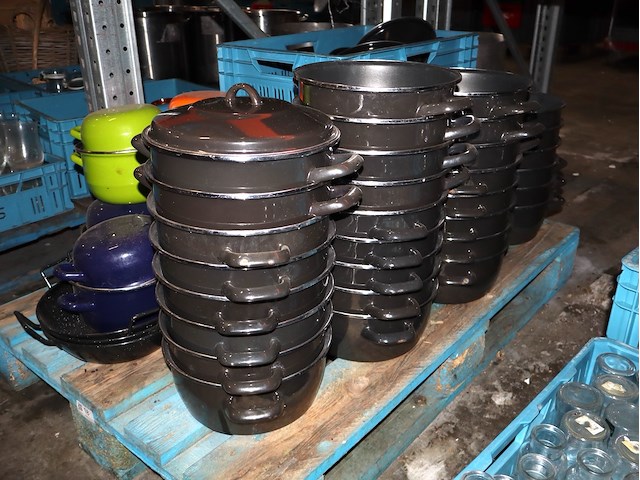 Partij mosselpotten - afbeelding 3 van  3