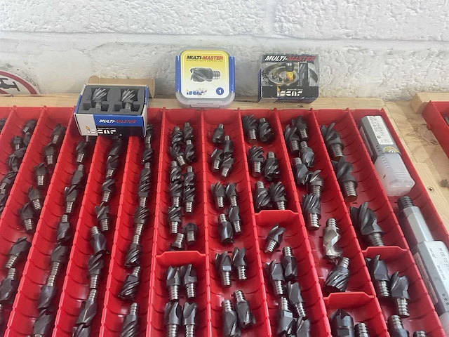 Partij multimaster volhardmetalen opschroeffrezen - afbeelding 4 van  7