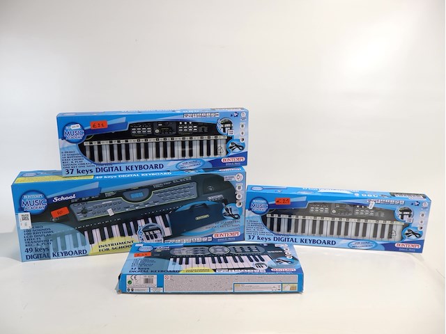 Partij muziek (x4) - afbeelding 1 van  4