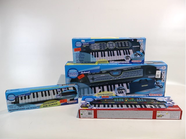 Partij muziek (x4) - afbeelding 1 van  4