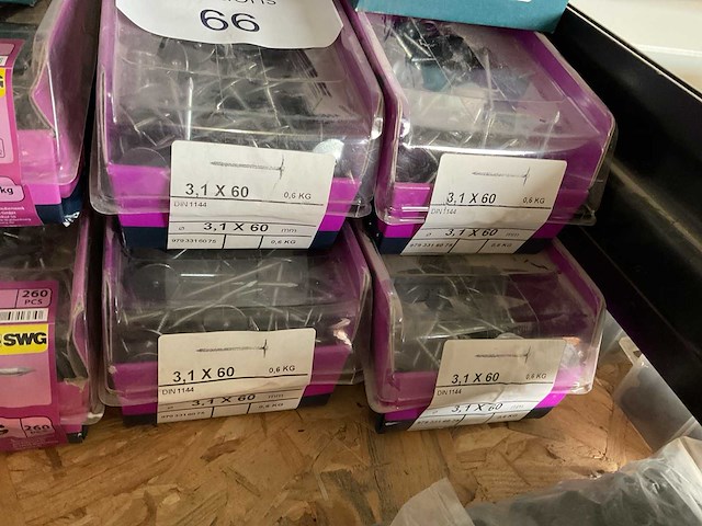 Partij nagels en krammen - afbeelding 4 van  6