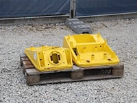 Partij onderdelen trilplaten wacker neuson - afbeelding 1 van  1