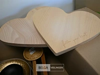 Partij onderzet- en deco planken - afbeelding 3 van  4