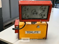 Partij oplaadbare led lampen - merk : teklite - afbeelding 2 van  4