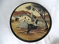 Partij oude collectie borden - afbeelding 11 van  12