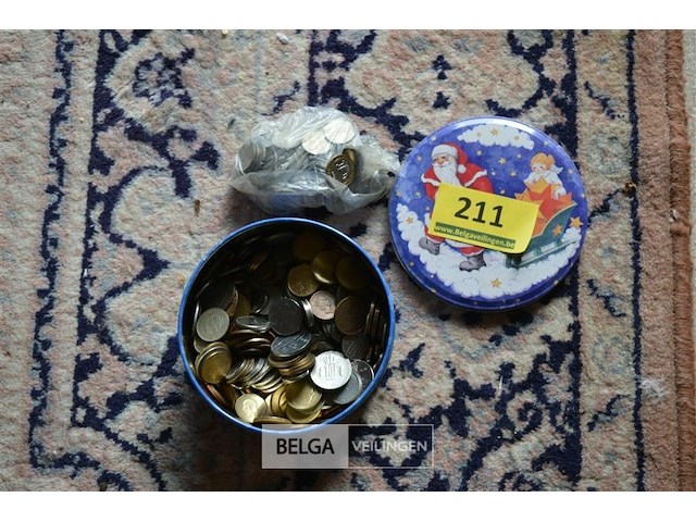 Partij oude munten - afbeelding 1 van  3