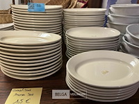 Partij ovalen borden ± 70 stuks - afbeelding 5 van  8