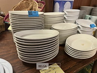 Partij ovalen borden ± 70 stuks - afbeelding 7 van  8