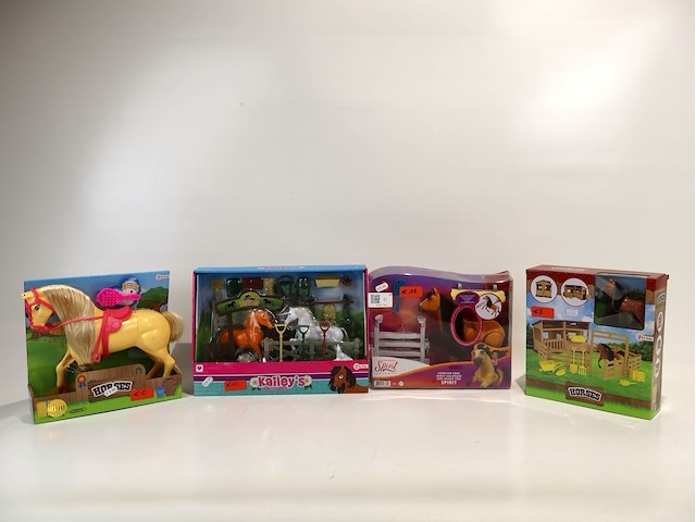 Partij paardenpoppen (x4) - afbeelding 1 van  3