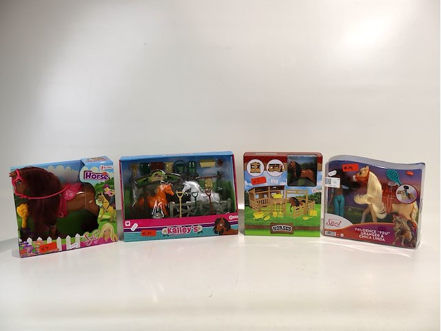 Partij paardenpoppen (x4) - afbeelding 1 van  5