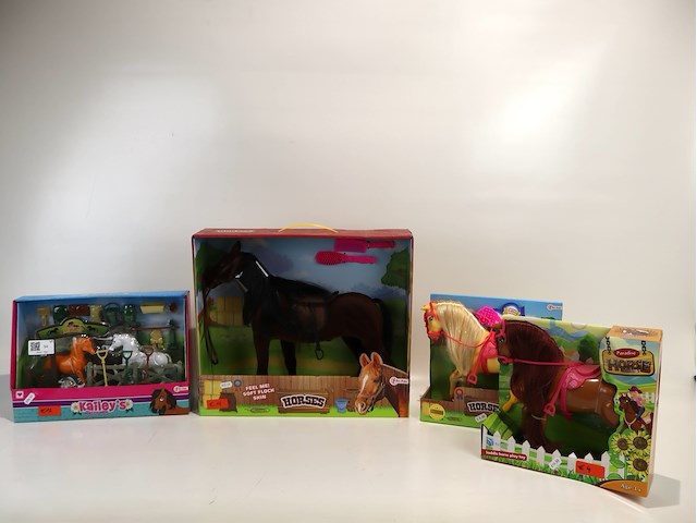 Partij paardenpoppen (x4) - afbeelding 1 van  4