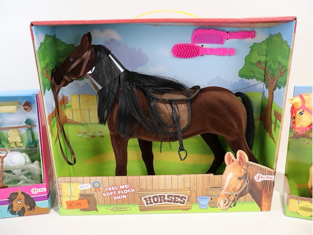 Partij paardenpoppen (x4) - afbeelding 2 van  4
