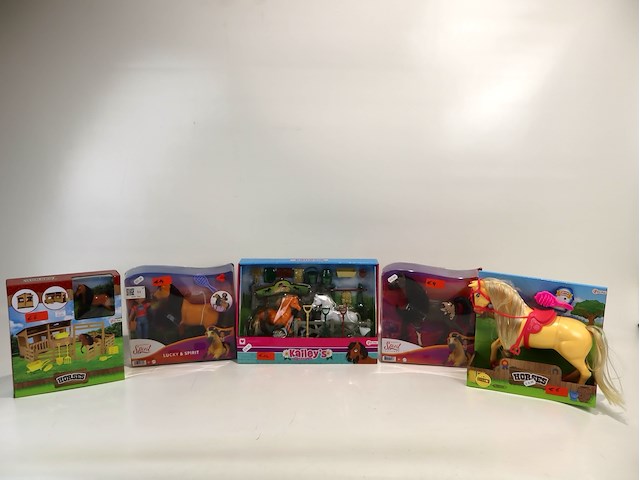 Partij paardenpoppen (x5) - afbeelding 1 van  4