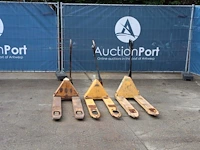 Partij palletwagen 3 stuks - afbeelding 1 van  1