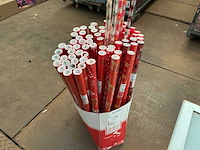 Partij papier cadeauverpakking,kerst. - afbeelding 1 van  1
