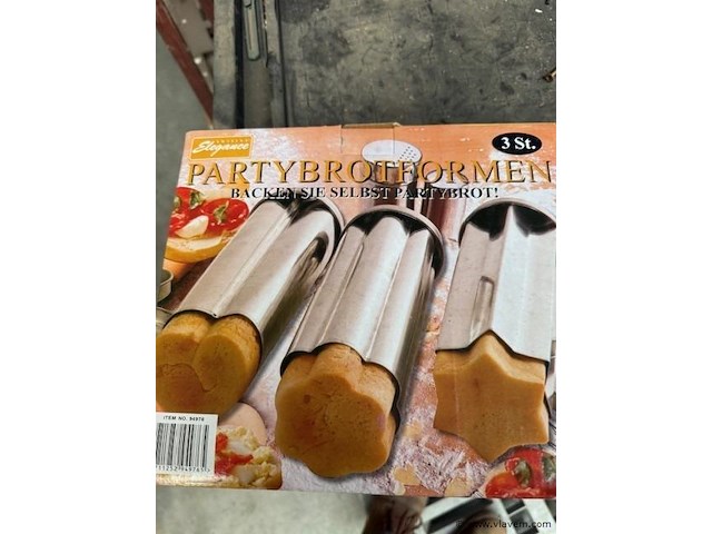 Partij party bakvormen - afbeelding 1 van  2