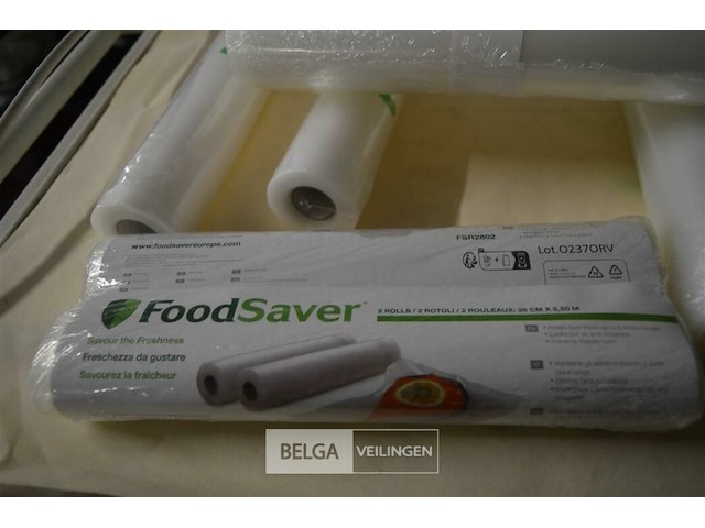 Partij plastieke zakjes en vacuümrollen - afbeelding 1 van  3