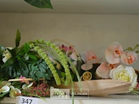 Partij plastieken bloemen - afbeelding 4 van  6