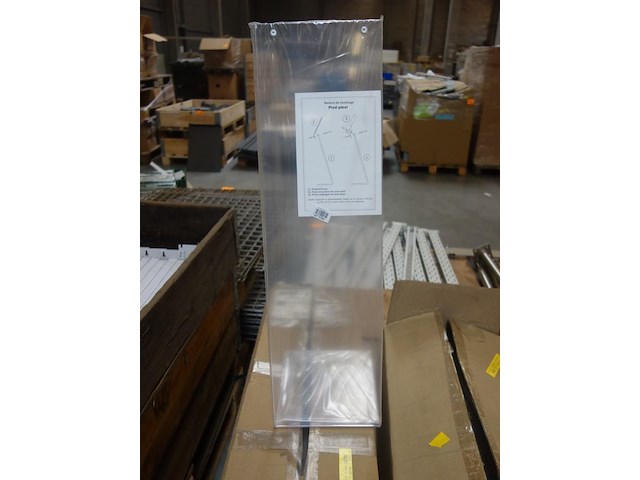 Partij plexi onderstel - afbeelding 1 van  5