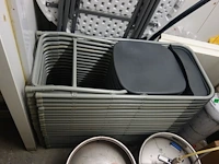 Partij plooitafels/stoelen