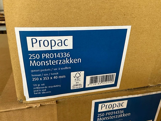 Partij propac diverse monsterzakken - afbeelding 3 van  10