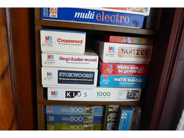Partij puzzels en gezelschapsspelen - afbeelding 4 van  6