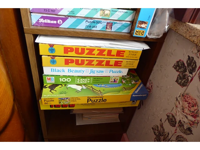 Partij puzzels en gezelschapsspelen - afbeelding 6 van  6
