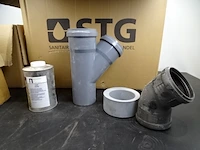 Partij pvc bochten en hars - afbeelding 2 van  6