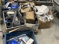 Partij pvc koppelstukken