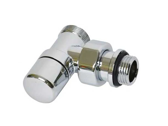 Partij radiator voetventiel chroom 1/2" x 15mm haaks (552x) - afbeelding 7 van  7