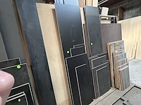 Partij resten melamine diverse afmetingen - afbeelding 2 van  2