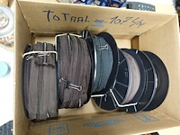 Partij riemen, ritsen