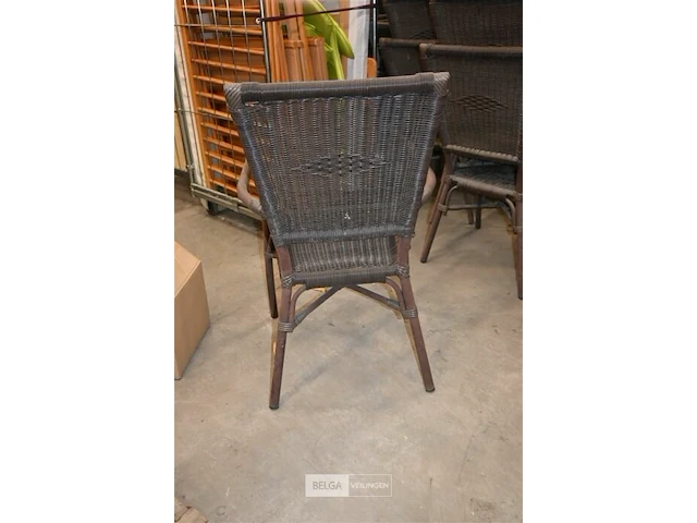 Partij rieten terrasstoelen - afbeelding 5 van  5