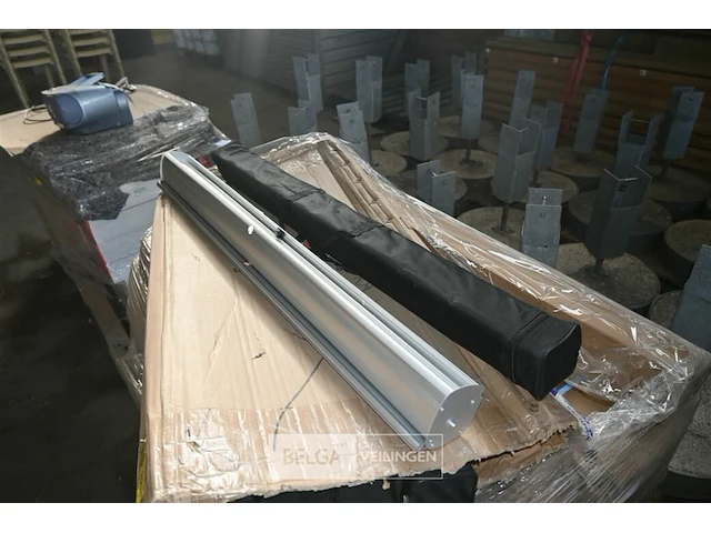 Partij rollup banners (doorschijnend) - afbeelding 2 van  6