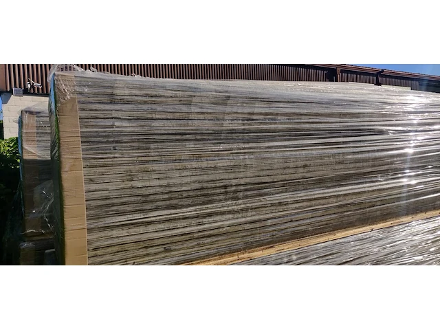 Partij roosterplaten kunststof 100x400cm - afbeelding 1 van  1