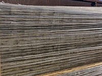Partij roosterplaten kunststof 100x400cm - afbeelding 1 van  1
