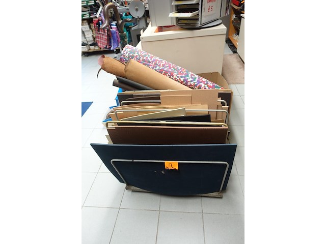 Partij rubber en leder voor herstellingen - afbeelding 1 van  12