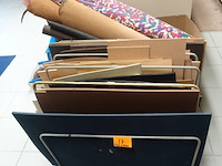 Partij rubber en leder voor herstellingen