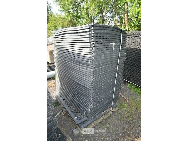 Partij rubber matten - afbeelding 1 van  4