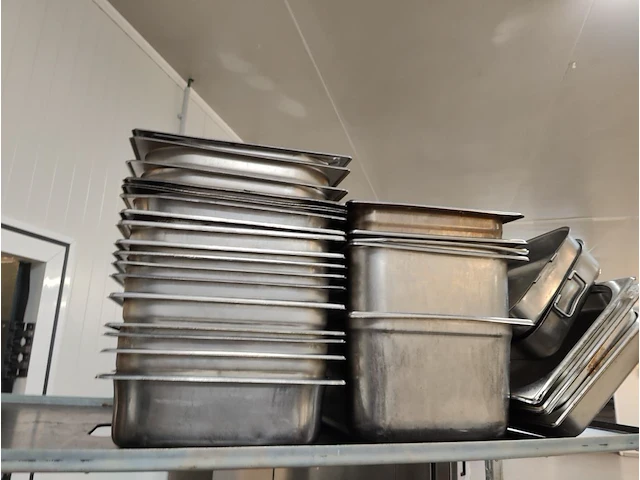 Partij rvs gastronormen - afbeelding 2 van  11