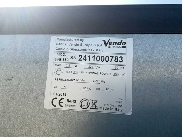 Partij sanden vendo verkoopautomaten - afbeelding 3 van  22