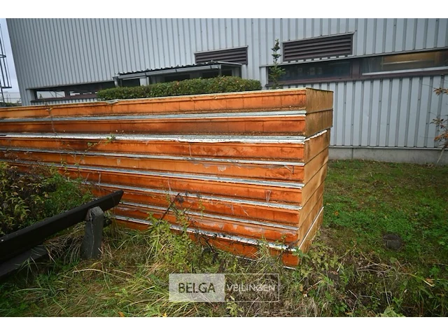 Partij sandwichpanelen/dakplaten met isolatie - afbeelding 6 van  8