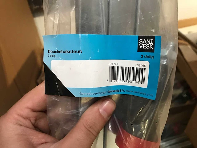 Partij sanivesk douchebaksteun potenset 3-delig (220x) - afbeelding 2 van  6