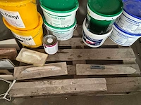 Partij schilder en metselgereedschap - afbeelding 10 van  10