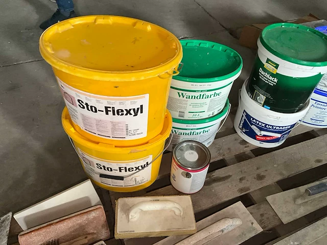 Partij schilder en metselgereedschap - afbeelding 6 van  10