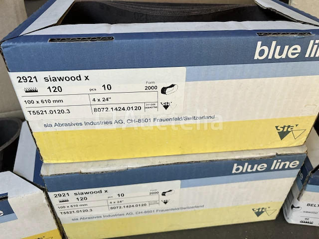 Partij schuurbanden bleu line in 4 dozen - afbeelding 5 van  5