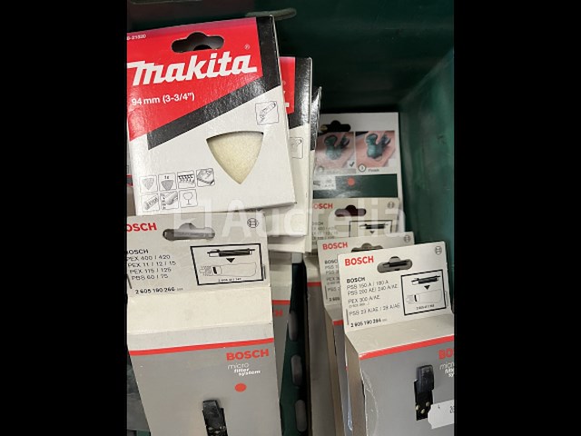 Partij schuurmiddelen makita en bosch - afbeelding 3 van  6