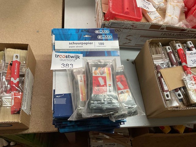 Partij schuurpapier; schuurblok - afbeelding 1 van  8