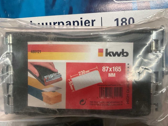 Partij schuurpapier; schuurblok - afbeelding 3 van  8